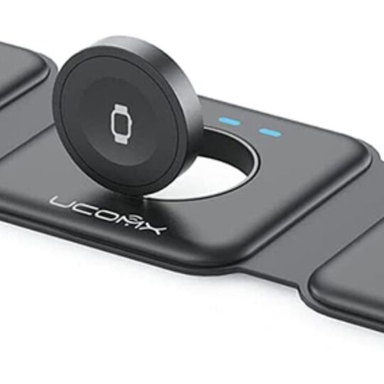 UCOMX Nano 3 in 1 Wireless Charger with Adapter